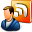 Hot User News Feed Icon 32x32 png
